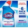 Clorox Toilet Bowl Cleaner with Bleach, Rain Clean, 6pk., 144 fl. oz. - Image 3