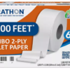 Marathon Jumbo Roll 2-Ply White Toilet Paper 6 rolls, 1000 ft./roll - Image 2