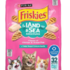 Friskies Land & Sea Adventures, Chickn and Ocean Fish Flavored, Adult Dry Cat Food, 32 lbs. - Image 3