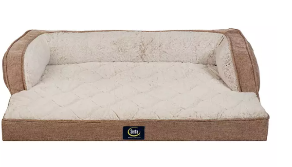 Serta Luxury Sleeper Sofa Pet Bed, Choose Size & Color